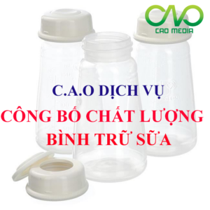 Công bố chất lượng bình trữ sữa cho trẻ