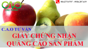 Đăng ký quảng cáo thực phẩm chức năng ( ảnh C.A.O )