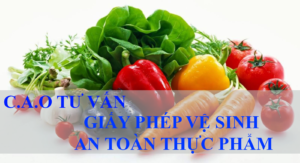 Đăng ký giấy phép đủ điều kiện vệ sinh an toàn thực phẩm