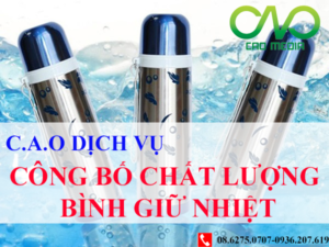 Hướng dẫn cách làm công bố chất lượng bình giữ nhiệt