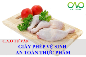 Cấp giấy phép vệ sinh an toàn thực phẩm ( ảnh C.A.O )